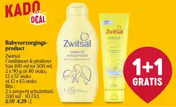 Delhaize Zwitsal Babyverzorgings product aanbieding