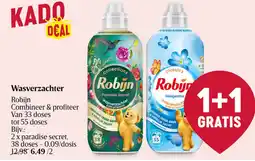 Delhaize Robijn Wasverzachter aanbieding