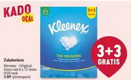 Delhaize Kleenex - Original Zakdoeken aanbieding