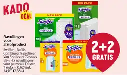 Delhaize Swiffer Refills Navullingen voor afstofproduct aanbieding