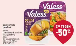 Delhaize Valess Vegetarisch product aanbieding