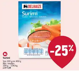 Delhaize Surimi aanbieding