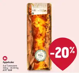 Delhaize Appelcake aanbieding