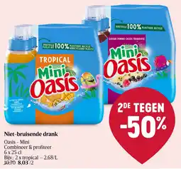 Delhaize Oasis - Mini Niet-bruisende drank aanbieding