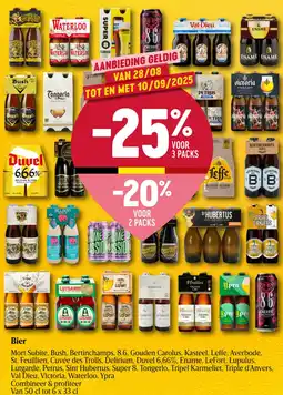 Delhaize Bier aanbieding