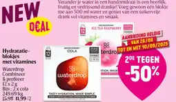 Delhaize Hydratatie blokjes met vitamines aanbieding