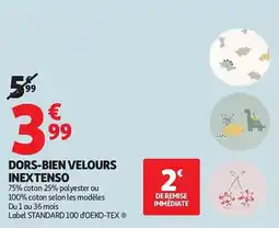 Auchan Dors-bien velours inextenso aanbieding