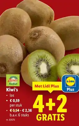Lidl Kiwi's aanbieding