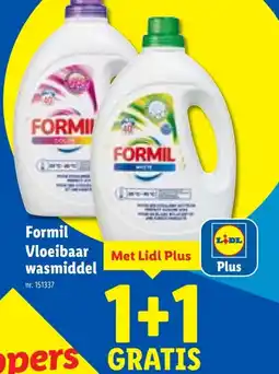 Lidl Formil Vloeibaar wasmiddel aanbieding