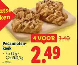 Lidl Pecannoten- koek aanbieding