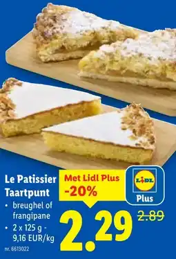 Lidl Le PatissierTaartpunt aanbieding