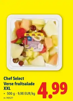 Lidl Chef Select Verse fruitsalade XXL aanbieding