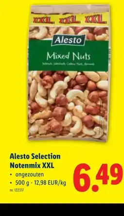 Lidl Alesto Selection Notenmix XXL aanbieding