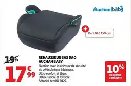 Auchan Rehausseur bas dao auchan baby aanbieding