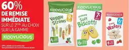 Auchan Kiddylicious veggie straws aanbieding