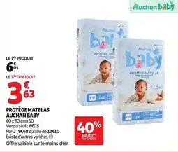 Auchan Protège matelas auchan baby aanbieding