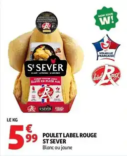 Auchan Poulet label rouge st sever aanbieding