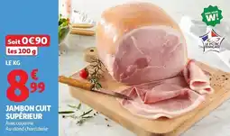 Auchan Jambon cuit supérieur aanbieding