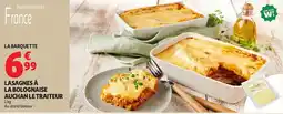 Auchan Lasagnes à la bolognaise auchan le traiteur aanbieding