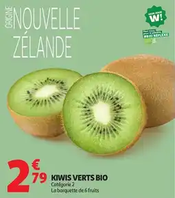 Auchan Kiwis verts bio aanbieding
