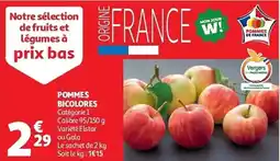 Auchan Pommes bicolores aanbieding