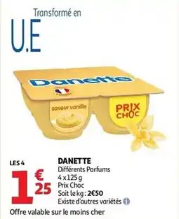 Auchan Danette aanbieding
