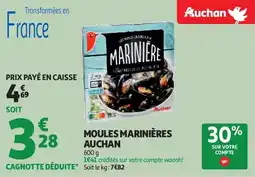 Auchan Moules marinières auchan aanbieding
