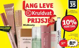 Kruidvat MCoBeauty aanbieding