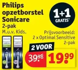 Kruidvat Philips Opzetborstel Sonicare aanbieding