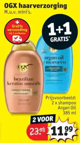 Kruidvat OGX haarverzorging aanbieding