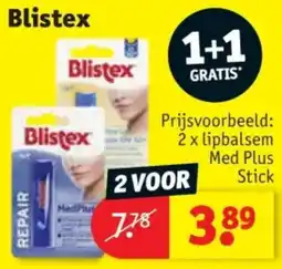 Kruidvat Blistex aanbieding