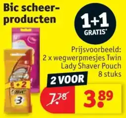 Kruidvat BiC Scheer Producten aanbieding