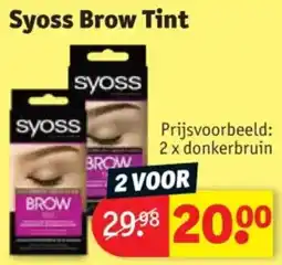Kruidvat Syoss Brow Tint aanbieding