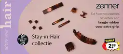 Kruidvat Zenner Stay-in-Hair collectie aanbieding