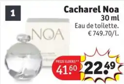 Kruidvat Cacharel Noa aanbieding