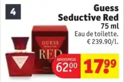 Kruidvat Guess Seductive Red aanbieding