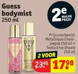 Kruidvat Guess bodymist aanbieding