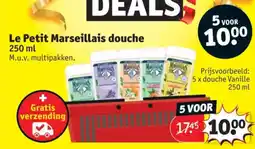 Kruidvat Le Petit Marseillais Douche aanbieding