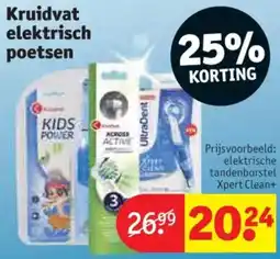 Kruidvat Kruidvat Elektrisch Poetsen aanbieding