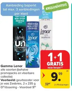 Carrefour Gamma Lenor aanbieding
