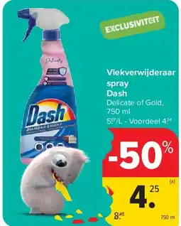 Carrefour Vlekverwijderaar spray Dash aanbieding