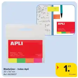 Carrefour Bladwijzer - Index Apli aanbieding