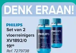 Carrefour Set van 2 vloerreinigers XV1892/0 aanbieding