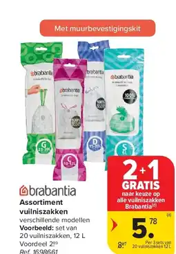 Carrefour Assortiment vuilniszakken aanbieding