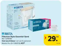 Carrefour Filterkan Style Essential Sand aanbieding
