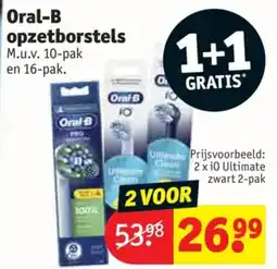 Kruidvat Oral-B Opzetborstels aanbieding
