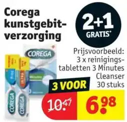 Kruidvat Corega Kunstgebitverzorging aanbieding