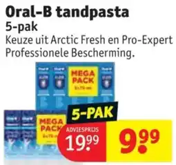 Kruidvat Oral-B Tandpasta aanbieding