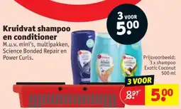 Kruidvat Kruidvat Shampoo en Conditioner aanbieding