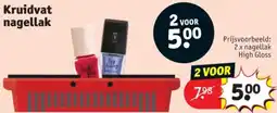 Kruidvat Kruidvat nagellak aanbieding